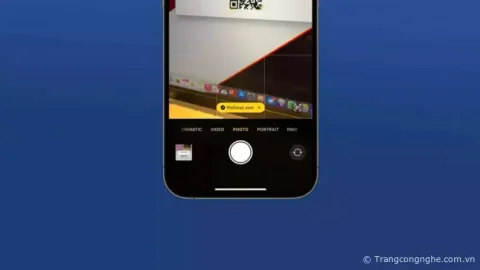 iOS 17: Cập nhật hiển thị đường dẫn QR Code tối ưu hơn