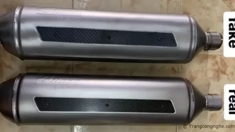 Cách phân biệt pô 4road 1.1 với pô 4road zin có những điểm gì khác biệt