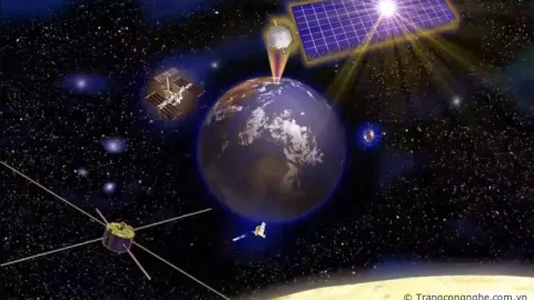 Không cần chờ tới 2025, đã truyền điện mặt trời từ vũ trụ tới Trái đất thành công