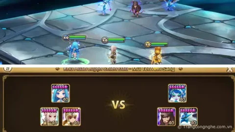 Summoners War: Nhiệm vụ - Trận Đánh Ảo 1 - Mũi Tên Ánh Sáng