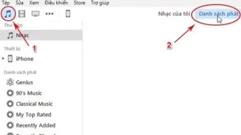 Hướng dẫn chép nhạc từ máy tính qua iPhone bằng iTunes