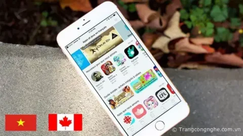 Hướng dẫn cách chuyển vùng App Store Canada về Việt Nam