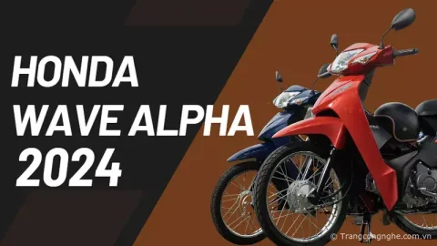 Honda Wave Alpha 2024 ra mắt với bộ tem mới đẹp mắt, giá từ 17.8 triệu đồng