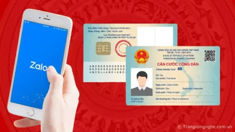 Hướng dẫn đặt lịch đăng ký cấp, đổi CCCD qua Zalo ngay trên điện thoại