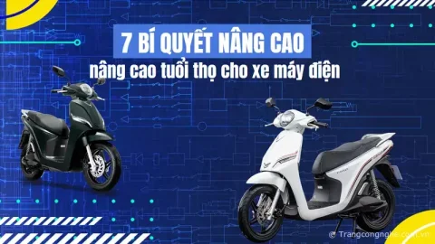 7 mẹo nhỏ hàng ngày giúp nâng cao tuổi thọ, độ bền cho xe máy điện