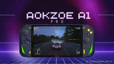 Máy chơi game cầm tay Aokzoe A1 Pro, mạnh hơn ROG Ally, giá từ 23 triệu đồng