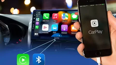 Màn hình OledPro có kết nối được Apple CarPlay? Hướng dẫn cài đặt không dây và có dây đơn giản nhất