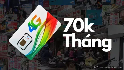 SIM 4G gói cước giá rẻ dưới 70.000đ hàng tháng vẫn bán tràn lan trên thị trường