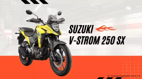 Suzuki V-Strom 250 SX - mẫu xe ADV mới mở bán tại Việt Nam, giá khoảng 130 triệu đồng
