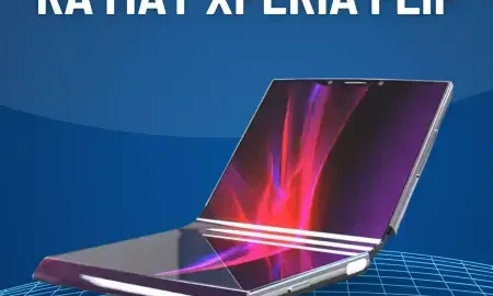 Ra mắt điện thoại màn hình gập Sony Xperia Flip giá 14,4 triệu