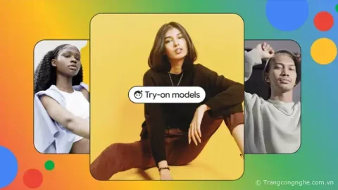 Google tích hợp AI tạo tính năng "thử đồ trực tuyến" cho ngành bán lẻ thời trang