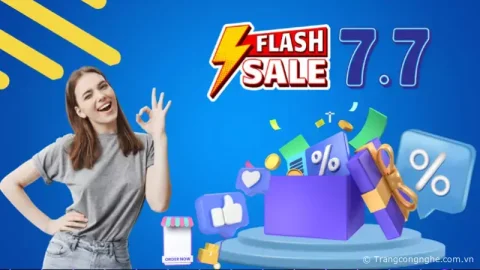 Flash Sale 7/7: Tổng hợp Deal công nghệ đang giảm giá đến 50%