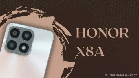 Honor X8a, smartphone tầm trung giá 5 triệu có tần số quét 120Hz, cụm 4 camera hiện đại