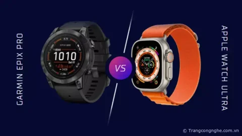 Nên mua Garmin Epix Pro hay Apple Watch Ultra?