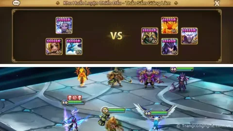 Summoners War: Nhiệm vụ - Trận Đánh Ảo 35 - Thần Sấm Giáng Lâm