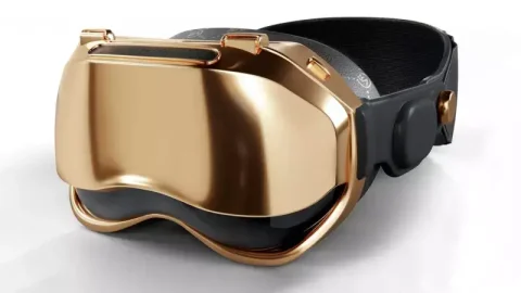 Ngắm Apple Vision Pro Caviar Edition mạ vàng 18K, giá gần 1 tỷ đồng, chỉ 24 chiếc