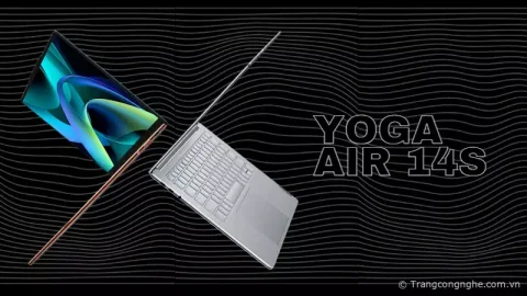 Lenovo giới thiệu laptop YOGA Air 14s thiết kế siêu mỏng nhẹ cực ấn tượng
