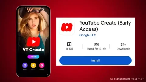 Ứng dụng chỉnh sửa video Youtube Create sắp ra mắt nhằm cạnh tranh với CapCut?