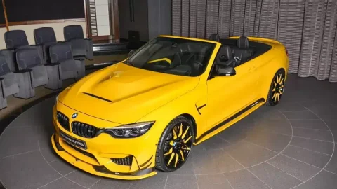 Xem chi tiết BMW M4 Cabrio Speed Yellow duy nhất tại Abu Dhabi