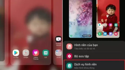 Đây là cách thay đổi hình nền màn hình khóa tự động trên điện thoại Samsung