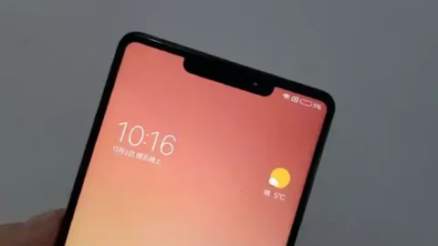 Thông tin Mi Mix 2s có "tai thỏ" như iPhone X hoàn toàn là bịa đặt