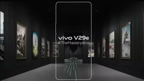 Vivo V29e xuất hiện ảnh teaser với thiết kế màn cong 3D, sạc nhanh 80W