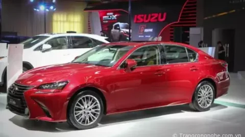 Lexus GS 200t giá 3,13 tỷ tại Việt Nam