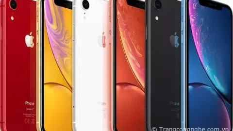Thông số cấu hình chi tiết về iPhone XR giá chỉ từ 749 USD