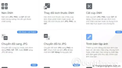 Cách dùng ILoveIMG chỉnh sửa ảnh online