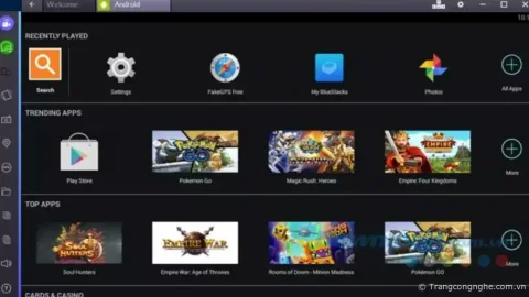 Top 15 phần mềm giả lập Android tốt nhất trên PC
