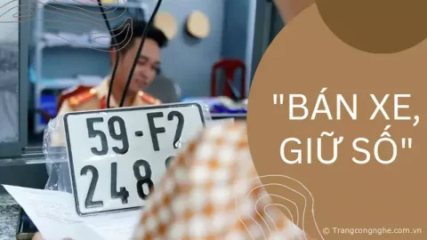 Những thủ tục cần thiết khi mua bán xe với biển số định danh sau ngày 15/8