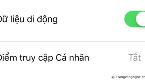 Cách đổi mật khẩu điểm phát WiFi trên iPhone