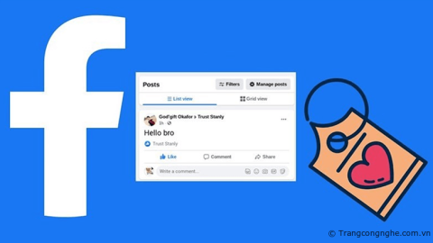 Hướng dẫn cách không cho bài viết được gắn thẻ hiển thị trên trang cá nhân trên Facebook