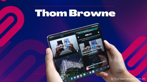 Samsung chuẩn bị ra mắt Galaxy Z Fold5 phiên bản Thom Browne
