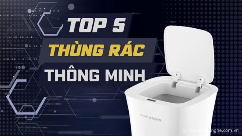 Có nên lựa chọn thùng rác thông minh không? Top 5 thùng rác thông minh đáng mua nhất