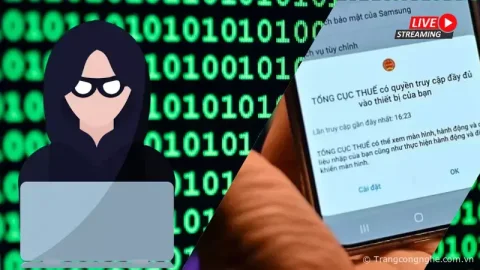Cảnh báo ứng dụng “Tổng cục thuế” giả mạo đánh cắp thông tin chiếm đoạt tài sản