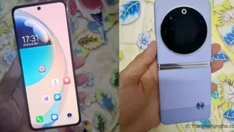 Tecno Phantom V Flip 5G: Điện thoại gập vỏ sò với màn hình ngoài hình tròn độc đáo sắp ra mắt