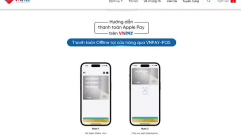 VNPAY thông báo nâng cấp hỗ trợ thanh toán qua Apple Pay