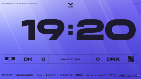 LMHT: Trực tiếp vòng loại CKTG 2023 khu vực LCK: DK vs DRX