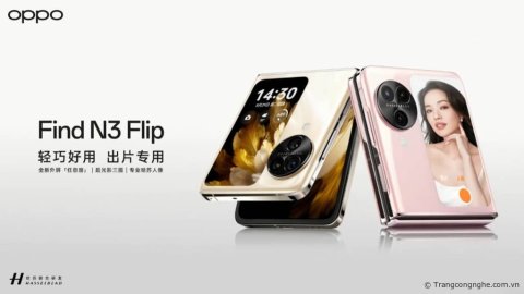 OPPO Find N3 Flip chính thức, Dimensity 9200, màn hình phụ cải tiến, giá từ 22,5 triệu đồng
