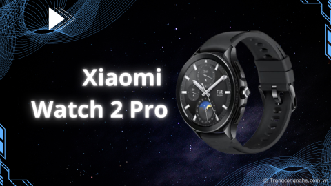Rò rỉ thiết kế Xiaomi Watch 2 Pro: Viền thép cao cấp, màn hình AMOLED 1.43 inch, hỗ trợ eSIM