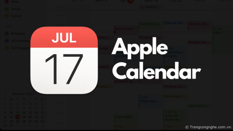 Không còn ngập trong Deadline với Apple Calendar, ứng dụng giúp quản lý thời gian dễ dàng hơn