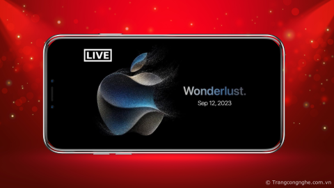 Link xem trực tiếp sự kiện "Wonderlust" ra mắt iPhone 15 series của Apple