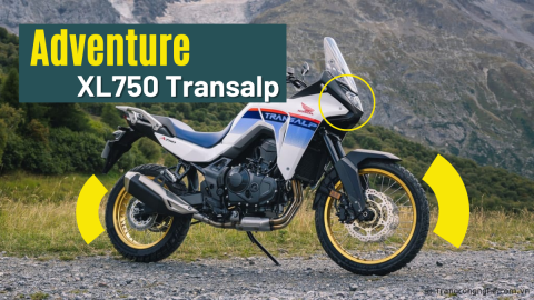 Honda hồi sinh dòng xe Transalp những năm 1986 với Adventure XL750 Transalp cực chất