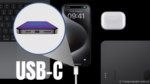 Khám phá những thú vị về cổng USB-C trên iPhone 15 series có thể bạn chưa biết