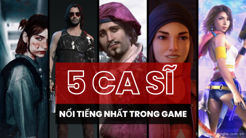 5 ca sĩ xuất hiện trong những tựa game đình đám: Cyberpunk 2077, The Witcher, Final Fantasy X-2