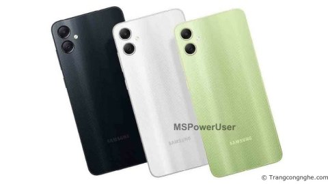 Tài liệu hướng dẫn xác nhận Galaxy A05 có 2 camera, Galaxy A05s có 3 camera và chip NFC