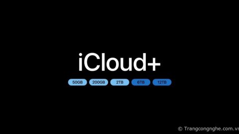 Đã có thể mua thêm các gói iCloud+ 6TB và 12TB với giá từ 749.000đ/tháng