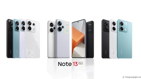 Redmi Note 13 series chính thức ra mắt, giá từ 4 triệu đồng