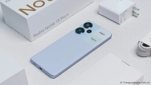 Trên tay Redmi Note 13 Pro+: Màn hình cong ấn tượng, chip Dimensity 7200 Ultra, sạc nhanh 120W, giá từ 6.4 triệu đồng